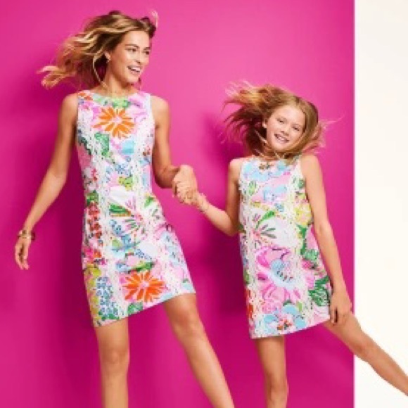 Lilly Pulitzer x Target Nosey Posey Floral Pastel Sleeveless Mini Dress - 4 - Picture 4 of 16